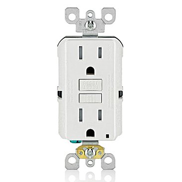 GFTR1-MW, LEVITON, LEVITON, SELF, TEST, GFCI, RECEPTACLE, 15, AMP