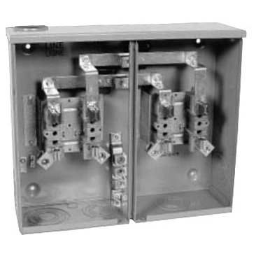 H42R, HYDEL, 400A, MAIN, 600V, MULTI-POS, O/H, OR, U/G, 2-GANG, 200A, PER, POS