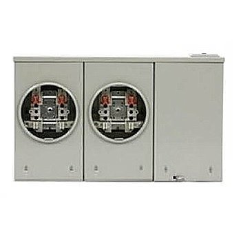 HC22RH-BC, HYDEL, HC22RH-BC, 200A, DUPLEX, METER, BASE, RIGHT, HAND