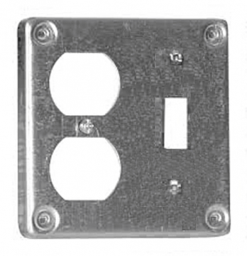 8375, VISTA, ELECTRICAL, PRODUCTS, DUPLEX, TOGGLE, SWITCH, COVER, PLATE