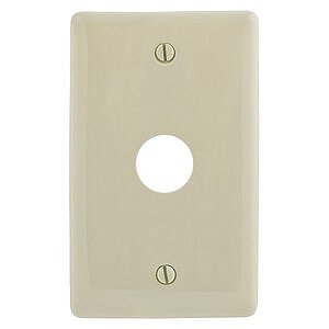 NP737AL, HUBBELL, TRADE, SELECT, 1G, .625, IN, HOLE, IVORY