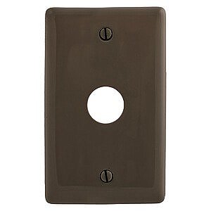 NP737, HUBBELL, TRADE, SELECT, 1G, .625, IN, HOLE, BROWN