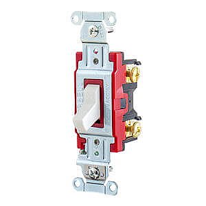 1221W, HUBBELL, TRADE, SELECT, 1P, 20A, 120-277V, INDUSTRIAL, GRADE, SWITCH