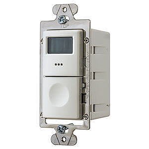 DT2000W, HUBBELL, TRADE, SELECT, TIMER, DIGITAL, WALL, SW120-277V, WHITE