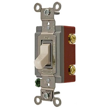 HBL1221LA, HUBBELL, 1P, 20A, 120-277V, HEAVY, DUTY, INDUSTRIAL, SWITCH, LA