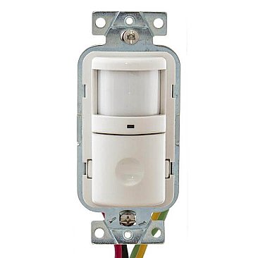 WATTS2000W, HUBBELL, TRADE, SELECT, PIR, OCCUPANCY, SENSOR, 120V, WHITE