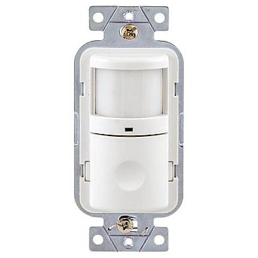 WATTS2004W, HUBBELL, PIR, OCCUPANCY, SENSOR, REQUIRES, NEUTRAL, 120V, WHITE