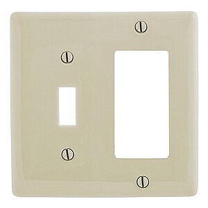 NPJ126AL, HUBBELL, TRADE, SELECT, MID-SIZE, 2G, COMBO, AL