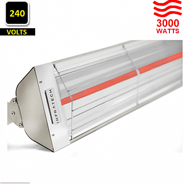 W-3024-SS, INFRATECH, W-, SINGLE, ELEMENT, HEATER, 3000, WATTS, 240V