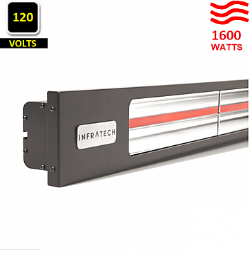 SL-1612-BR, INFRATECH, BRONZE, SL-, SINGLE, ELEMENT, HEATER, 1600, WATTS, 120V
