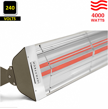 WD-4024-SS-BR, INFRATECH, BRONZE, WD-, DUAL, ELEMENT, HEATER, 4000, WATTS, 240V