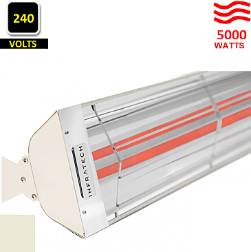 WD-5024-SS-BE, INFRATECH, BEIGE, WD-, DUAL, ELEMENT, HEATER, 5000, WATTS, 240V