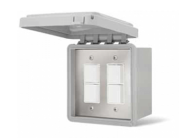 14-4325, INFRATECH, DUAL, SURFACE, MOUNT, WITH, WEATHERPROOF, BOX