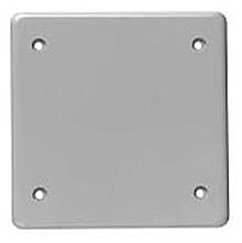 RBRC20-2, ROYAL, PIPE, 2 GANG, FLAT, PVC, BLANK, WEATHER, PROOF, COVER