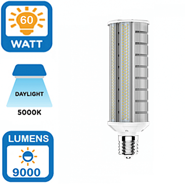 S8987, SATCO/NUVO, 60W, HID, TO, LED, RETROFIT, LAMP, MOGUL, BASE, 5K