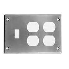 RTSDC20-3, ROYAL, PIPE, 3 GANG, PVC, COVER, 1, TOGGLE, OPENING, 2, DUPLEX, RECEPT