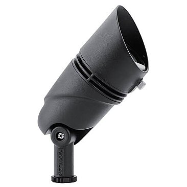 16019BKT27, KICHLER, VLO, 2700K, 35, DEGREE, LARGE, FLOOD, TEXTURED, BLACK