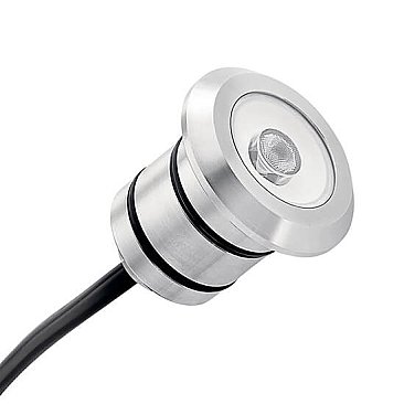 16140SS27, KICHLER, 12V, 27K, 100, LUMEN, LED, MINI, RECESSED, LIGHT, SS