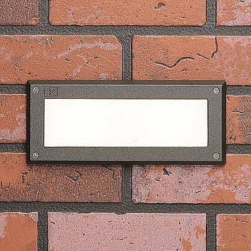 15774AZT30R, KICHLER, BRICK, LIGHT, WITHOUT, LOUVERS, 30K, LED, AZT