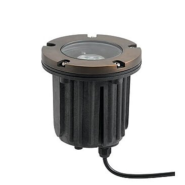 15495CBR, KICHLER, 12V, IN-GROUND, BRASS, TRIM, CENTENNIAL, BRASS