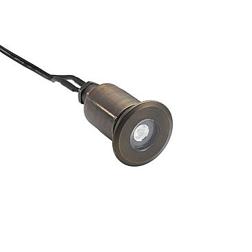 15490CBR, KICHLER, 12V, MR8, RECESSED, IN-GROUND, CENTENNIAL, BRASS