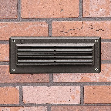 15773AZT30R, KICHLER, LOUVERED, BRICK, LIGHT, 30K, LED, AZT