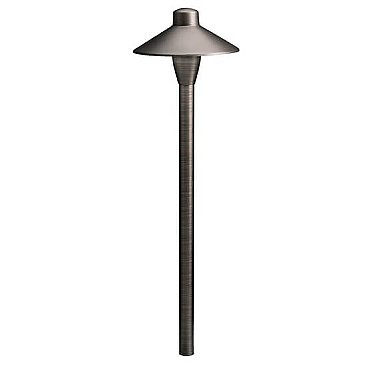 15478CBR, KICHLER, 12V, BRASS, 6.75", PATH, LIGHT, CENTENNIAL, BRASS