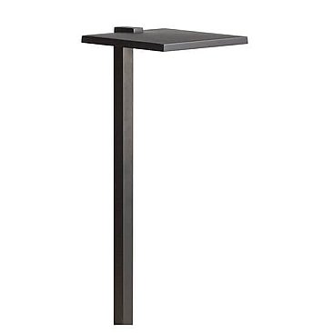 15806BKT30R, KICHLER, SHALLOW, SHADE, LARGE, 30K, LED, PATH, LIGHT, TEXTURED, BK