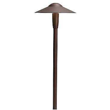 15810AZT30R, KICHLER, 8", DOME, 30K, LED, PATH, LIGHT, AZT