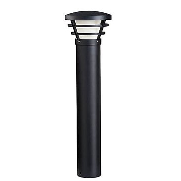 16133BKT28, KICHLER, MISSION, 2800K, LED, BOLLARD, BLACK
