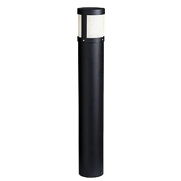 16131BKT28, KICHLER, OMNI-DIRECTIONAL, LED, TEE, BOLLARD, IN, TEXTURED, BLACK