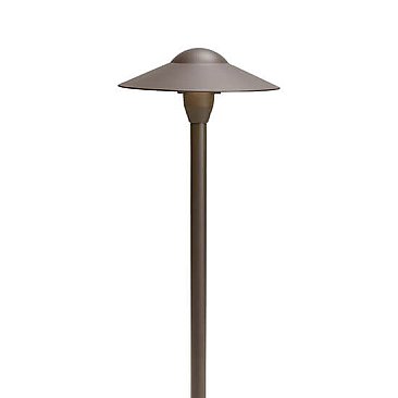 15310AZT, KICHLER, 8", DOME, 12V, PATH, LIGHT, AZT