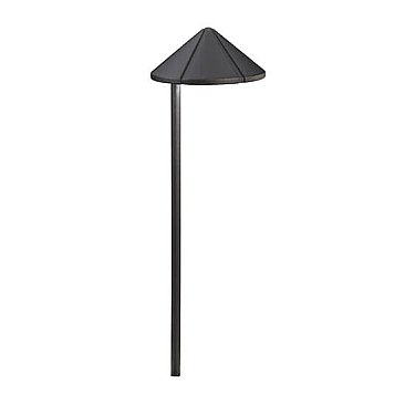 15315BKT, KICHLER, SIDE, MOUNT, 12V, PATH, LIGHT, TEXTURED, BLACK