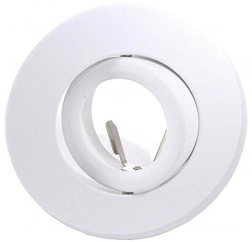 TL355W, AXITE, LIGHTING, 3-1/2", WHITE, OPEN, GIMBAL, TRIM