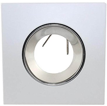 TL3546C/W, AXITE, LIGHTING, 3-1/2", SQUARE, CHROME, REFLECTOR/WHITE, TRIM