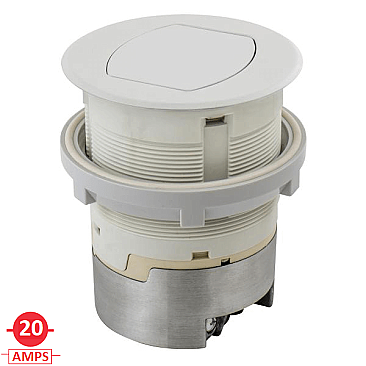 RCT221W, HUBBELL, 20, AMP, POP, UP, RECEPTACLE., $50, OFF, YOUR, FIRST, ORDER
