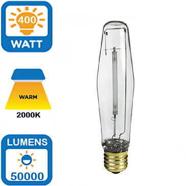LU400/ET18/ECO, PLUSRITE, 400W, HPS, LAMP, 2048