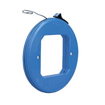 31-010, IDEAL, , FISH, TAPE, 50, FT., BLUED, STEEL, THUMB, WINDER