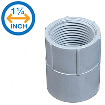 RFA25, ROYAL, 1-1/4", PVC, FEMALE, TA, FITTING