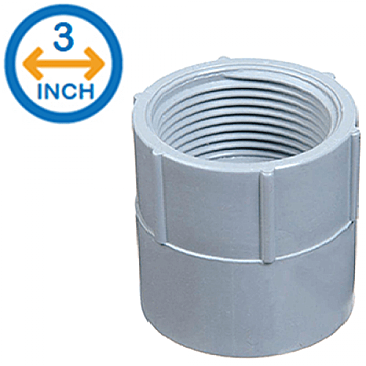 RFA45, ROYAL, 3", PVC, FEMALE, ADAPTER, RFA45