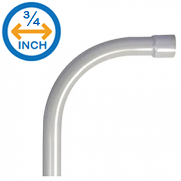 REE1590, ROYAL, 3/4, PVC, 90, DEGREE, ELBOW