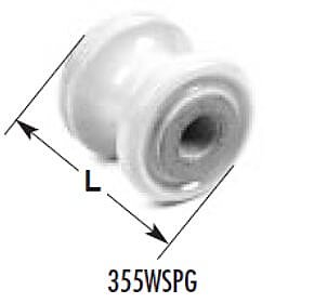355WATTSPG, HYDEL, INSULATOR, FOR, CLEVIS, STANDARD, SIZE