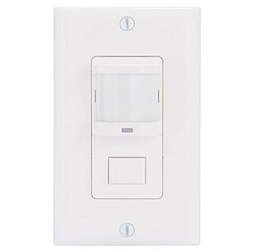 IOS-DPBIMF-WH, INTERMATIC, PIR, MOTION, SENSOR, 120V, WHITE, IOS-DPBIMF-WH