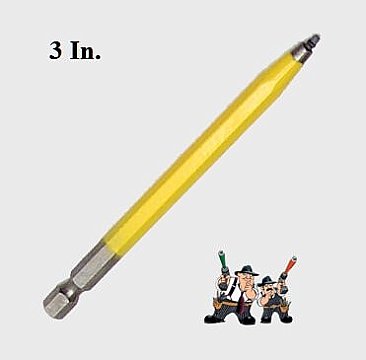 70030Y, RACK-A-TIERS, SIZE-0, YELLOW, SQUARE, 3, IN, DRIVER, BIT