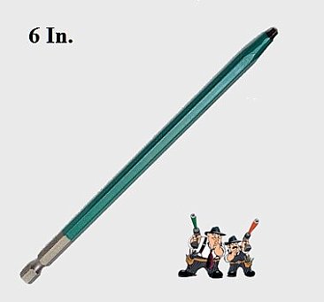 70160G, RACK-A-TIERS, SIZE-1, GREEN, SQUARE, 6, IN, DRIVER, BIT