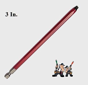 70230R, RACK-A-TIERS, SIZE-2, RED, SQUARE, 3, IN, DRIVER, BIT