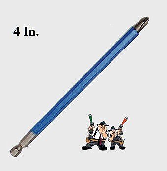 70241BL, RACK-A-TIERS, SIZE-2, BLUE, PHILLIPS, 4, IN, DRIVER, BIT