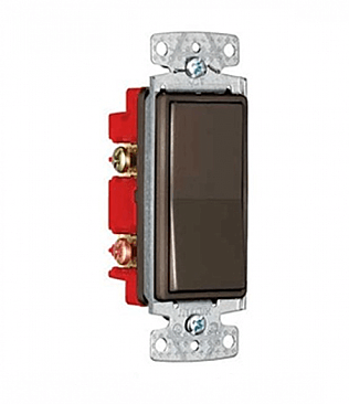 RSD415, HUBBEL, 4WAY, 15AMP, 120-277V, BROWN