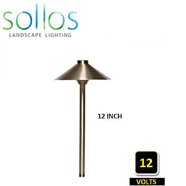 PTH075-AB-12, SOLLOS, TRADITIONAL, 75"HAT, PATH, LIGHT