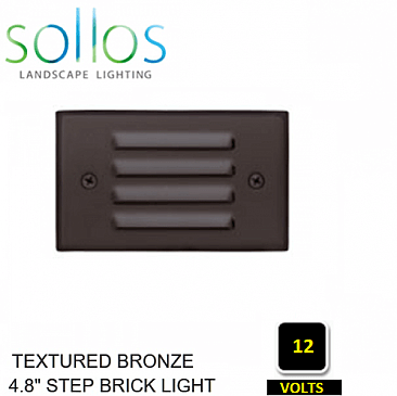 SBL048-TZ, SOLLOS, STEP, LIGHT, TEXTURED, BRONZE
